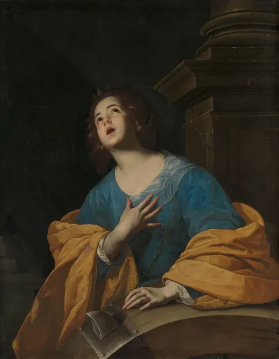 Framed Print : Saint Catherine of Alexandria. Creator: Unknown Framed Print : Saint Catherine of Alexandria. Creator: Unknown