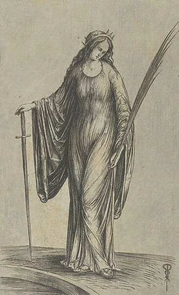 Saint Catherine, ca. 1501-3. Creator: Jacopo de Barbari