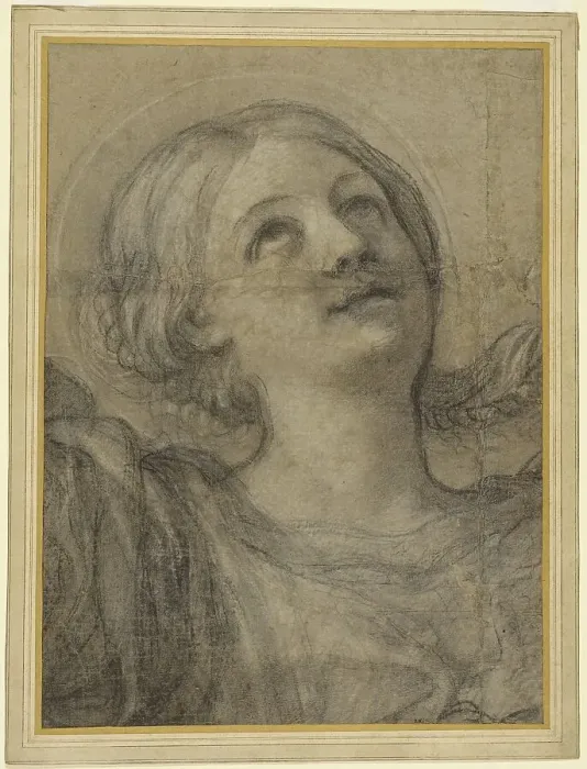 Framed Print : Saint Cecilia, about 1612-1615. Creator: Domenichino Framed Print : Saint Cecilia, about 1612-1615. Creator: Domenichino