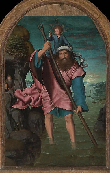 Saint Christopher, 1490. Creator: Massys, Quentin (1466-1530)