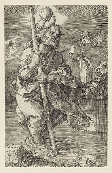 Saint Christopher facing to the Right, 1521