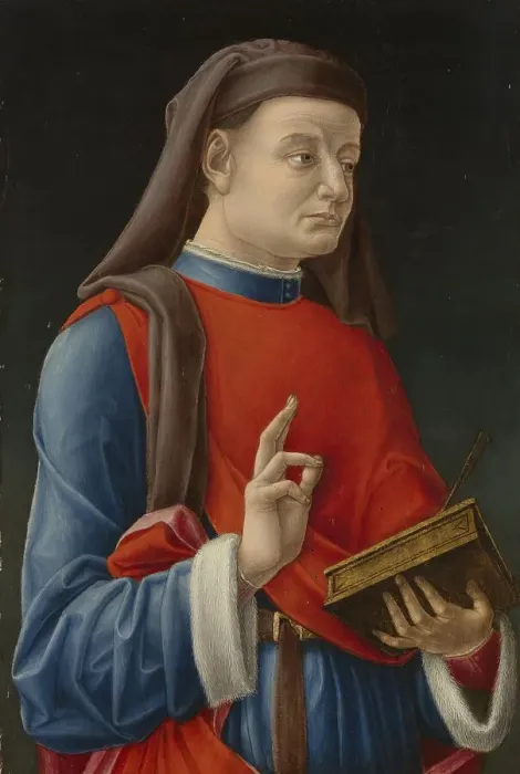 Framed Print : Saint Cosmas (or Damian), 1460-1480. Creator: Bartolomeo Vivarini Framed Print : Saint Cosmas (or Damian), 1460-1480. Creator: Bartolomeo Vivarini