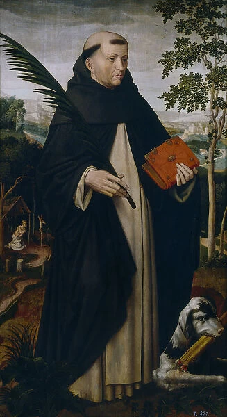 Saint Dominic. Artist: Benson, Ambrosius (1495-1550)