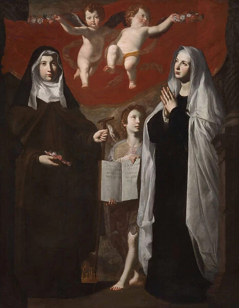 Saint Elizabeth of Hungary and Saint Frances of Rome