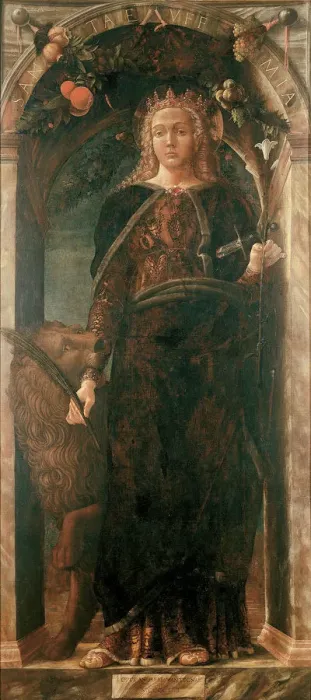 Framed Print : Saint Euphemia, 1454 Framed Print : Saint Euphemia, 1454