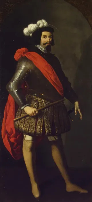 Framed Print : Saint Ferdinand III of Castile, ca 1630-1634. Artist: Zurbaran, Francisco, de (1598-1664) Framed Print : Saint Ferdinand III of Castile, ca 1630-1634. Artist: Zurbaran, Francisco, de (1598-1664)