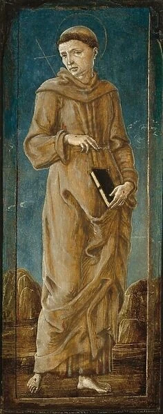 Saint Francis [far left panel], c. 1470 / 1480. Creator: Cosmè Tura