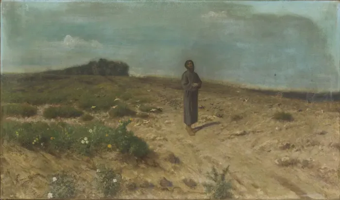 Framed Print : Saint Francis Preaches to the Birds Framed Print : Saint Francis Preaches to the Birds