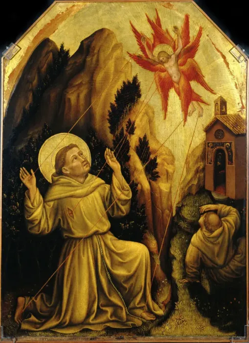 Framed Print : Saint Francis receiving the Stigmata Framed Print : Saint Francis receiving the Stigmata