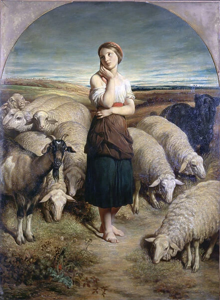 Saint Genevieve, C1810-1880. Artist: Charles-Emile-Callande de Champmartin