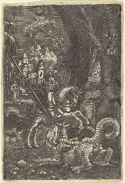 Saint George, c. 1515 / 1518. Creator: Albrecht Altdorfer