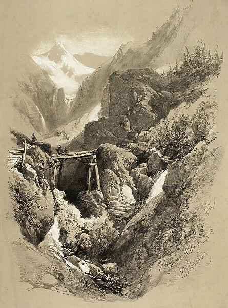 Saint Gothard, W. Wasen, from Picturesque Selections, 1860