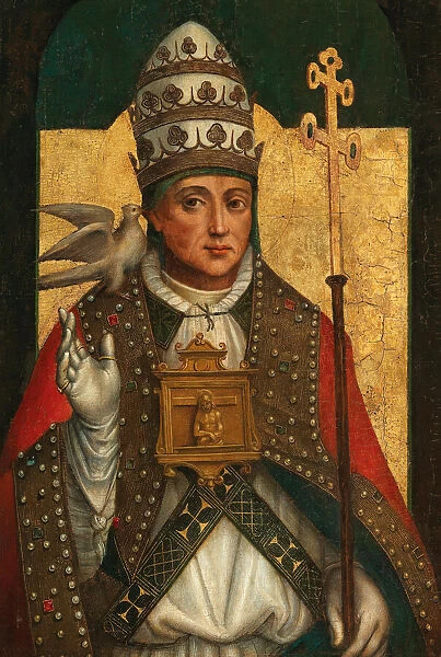 Saint Gregory the Great. Creator: Ferrari, Defendente (1490-1540)