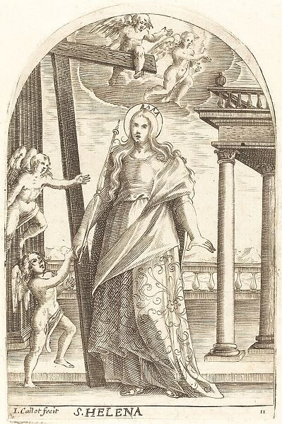 Saint Helen, 1608  /  1611. Creator: Jacques Callot