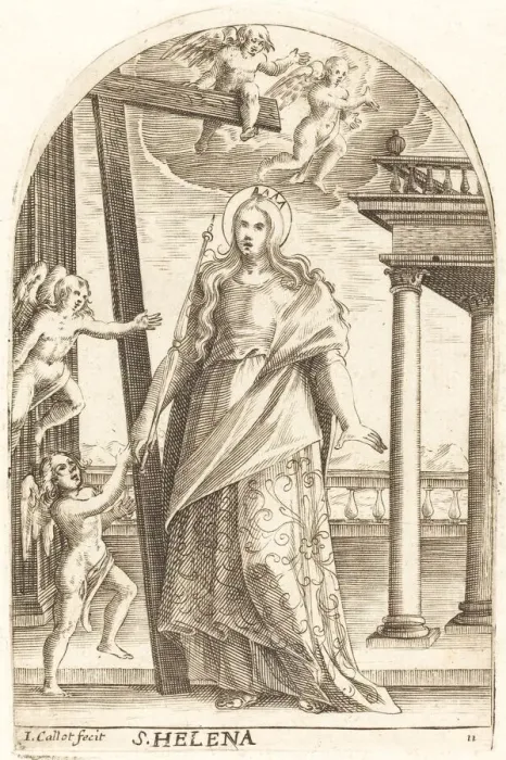 Framed Print : Saint Helen, 1608 / 1611. Creator: Jacques Callot Framed Print : Saint Helen, 1608 / 1611. Creator: Jacques Callot