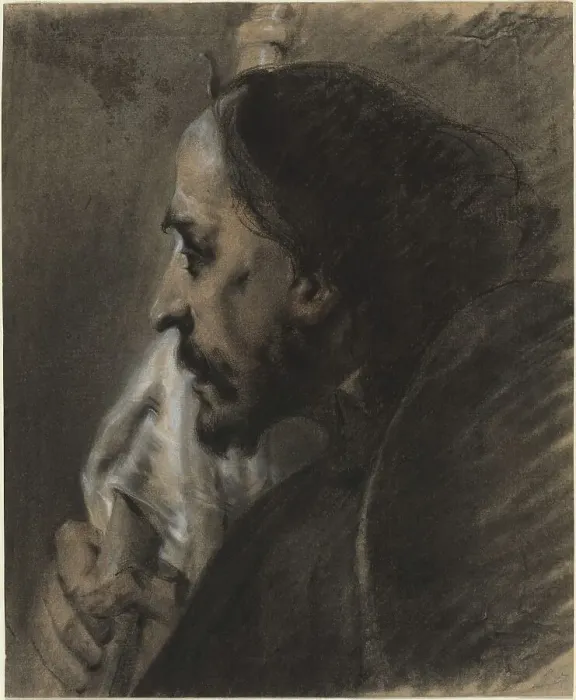 Framed Print : Saint James Major, 1738 / 1742. Creator: Giovanni Battista Piazzetta Framed Print : Saint James Major, 1738 / 1742. Creator: Giovanni Battista Piazzetta
