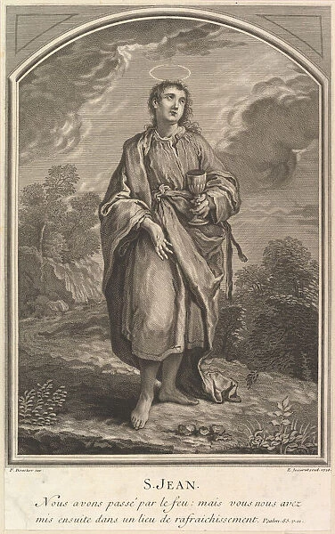 Saint Jean, 1726. Creator: Edme Jeaurat