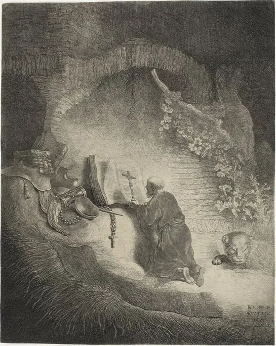 Framed Print : Saint Jerome, 1631. Creator: St Jerome Framed Print : Saint Jerome, 1631. Creator: St Jerome