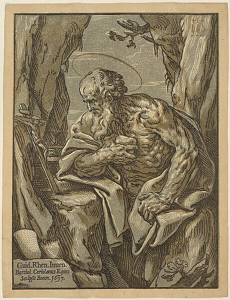 Saint Jerome, 1637. Creator: Bartolomeo Coriolano