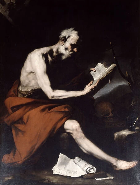 Saint Jerome, 17th century. Artist: Jusepe de Ribera