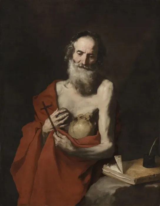 Framed Print : Saint Jerome, c. 1638-1640. Creator: Jusepe de Ribera (Spanish, 1591-1652) Framed Print : Saint Jerome, c. 1638-1640. Creator: Jusepe de Ribera (Spanish, 1591-1652)