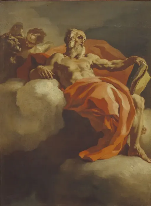Framed Print : Saint Jerome, ca 1693. Creator: Solimena, Francesco (1657-1747) Framed Print : Saint Jerome, ca 1693. Creator: Solimena, Francesco (1657-1747)