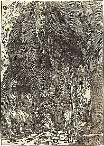 Saint Jerome in the Cave, 1515. Creator: Albrecht Altdorfer