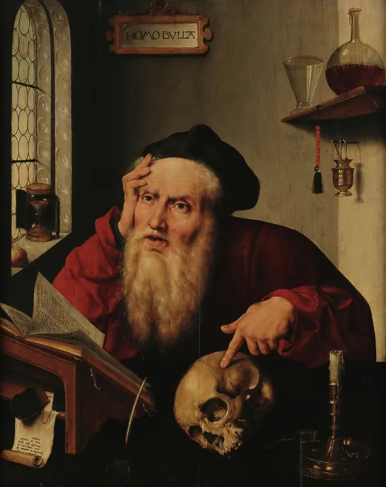 Framed Print : Saint Jerome in his Cell, after 1440. Creator: Cleve, Joos van (ca. 1485-1540) Framed Print : Saint Jerome in his Cell, after 1440. Creator: Cleve, Joos van (ca. 1485-1540)
