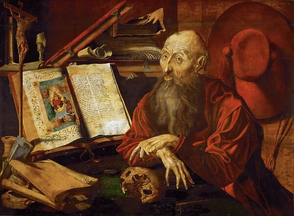 Saint Jerome in his Cell, ca 1545