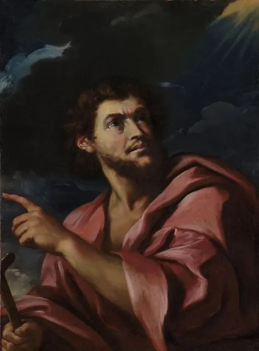 Framed Print : Saint John the Baptist, 1665-1668. Creator: Girolamo Troppa Framed Print : Saint John the Baptist, 1665-1668. Creator: Girolamo Troppa
