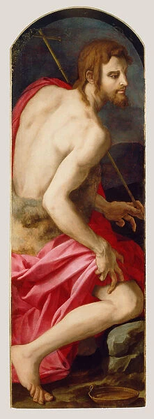 Saint John the Baptist, c. 1544. Artist: Bronzino, Agnolo (1503-1572)