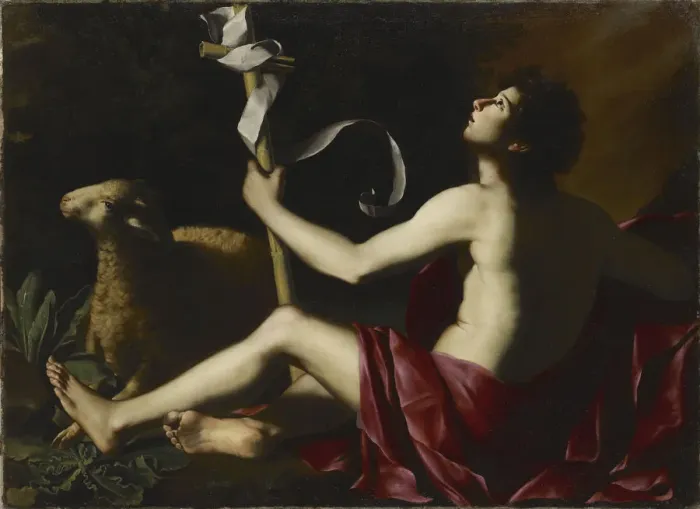 Framed Print : Saint John The Baptist, c. 1620-1630 Framed Print : Saint John The Baptist, c. 1620-1630