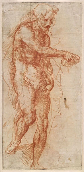 Saint John the Baptist (Study), ca 1518. Artist: Andrea del Sarto (1486-1531)