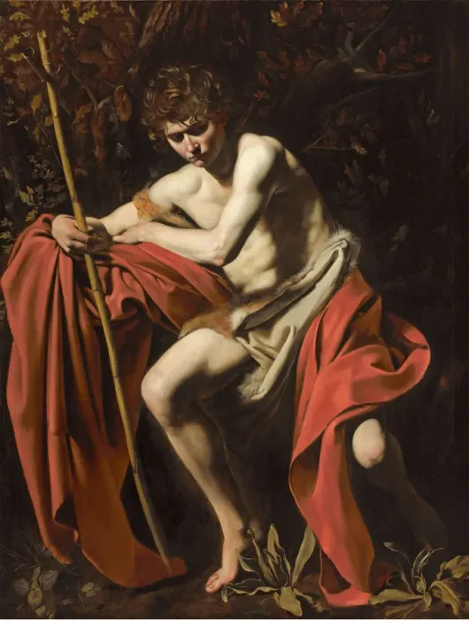 Framed Print : Saint John the Baptist in the Wilderness, 1602 Framed Print : Saint John the Baptist in the Wilderness, 1602