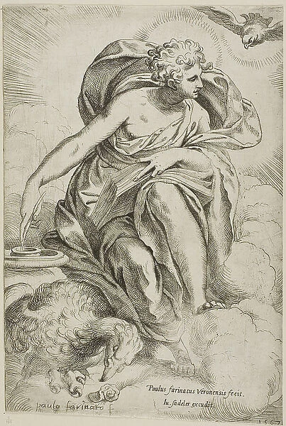 Saint John the Evangelist, 1567. Creator: Paolo Farinati