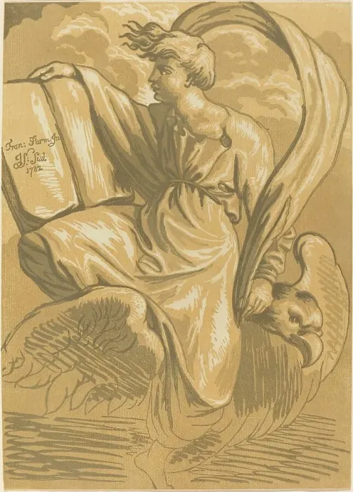 Framed Print : Saint John the Evangelist, 1782. Creator: John Skippe Framed Print : Saint John the Evangelist, 1782. Creator: John Skippe