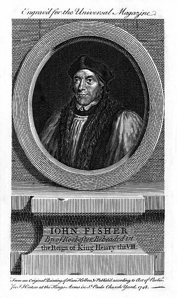 Saint John Fisher, English Catholic bishop, cardinal and martyr, (1748)