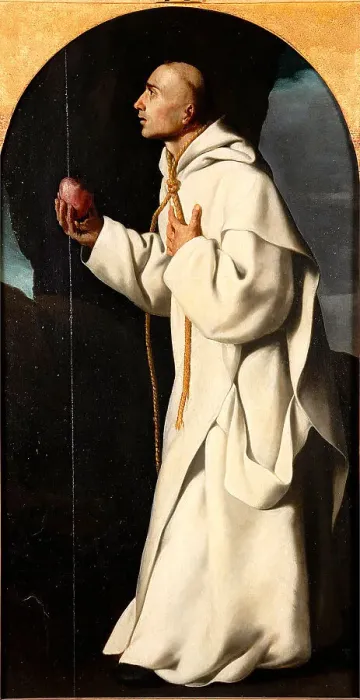 Framed Print : Saint John Houghton, 1637-1639. Creator: Zurbarán, Francisco, de (1598-1664)