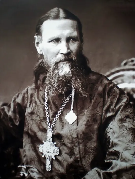 Framed Print : Saint John of Kronstadt, Russian priest, c1900 Framed Print : Saint John of Kronstadt, Russian priest, c1900