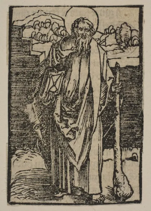 Framed Print : Saint Judas. n. d. Creator: Albrecht Durer Framed Print : Saint Judas. n. d. Creator: Albrecht Durer