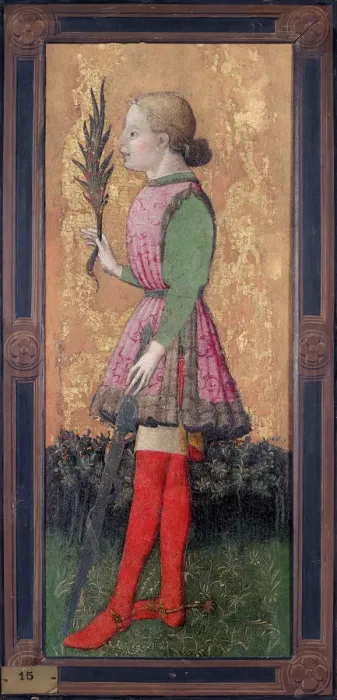 Framed Print : Saint Julian, 1445-1446 Framed Print : Saint Julian, 1445-1446