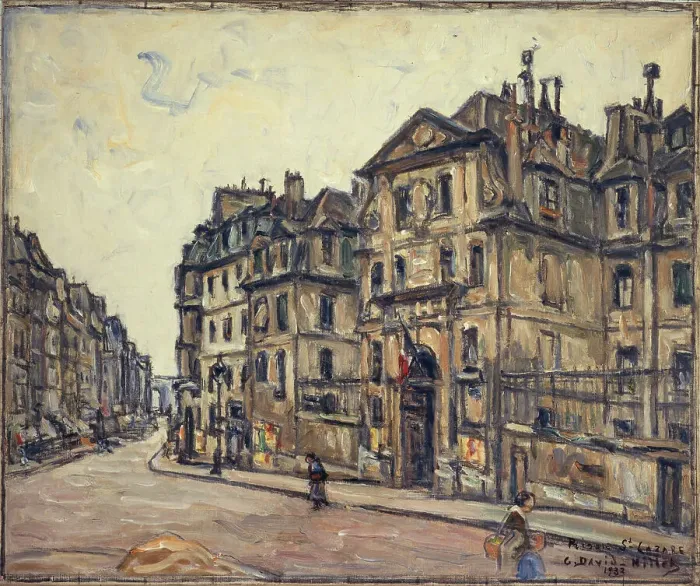 Framed Print : Saint-Lazare prison, 1932. Creator: Germain David-Nillet Framed Print : Saint-Lazare prison, 1932. Creator: Germain David-Nillet