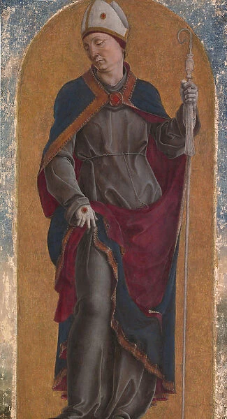 Saint Louis of Toulouse, 1484?. Creator: Cosme Tura