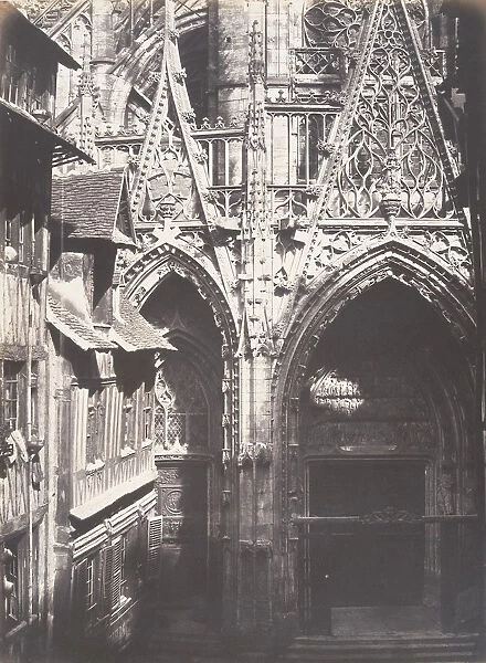 Saint-Maclou, Rouen, 1852-54. Creator: Edmond Bacot