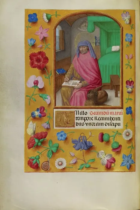 Framed Print : Saint Mark; Spinola Hours, about 1510-1520. Creator: Workshop of Master of the First Prayer Book of Maximilian Framed Print : Saint Mark; Spinola Hours, about 1510-1520. Creator: Workshop of Master of the First Prayer Book of Maximilian