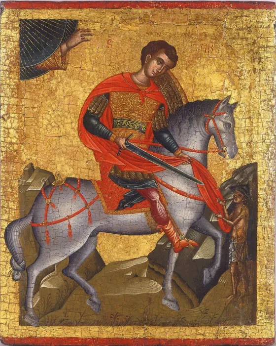 Framed Print : Saint Martin. Artist: Anonymous Framed Print : Saint Martin. Artist: Anonymous