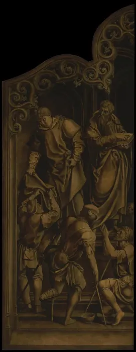 Framed Print : Saint Martin and Saint Mark, 1517-1524 / 1525. Creator: Bernaert van Orley Framed Print : Saint Martin and Saint Mark, 1517-1524 / 1525. Creator: Bernaert van Orley