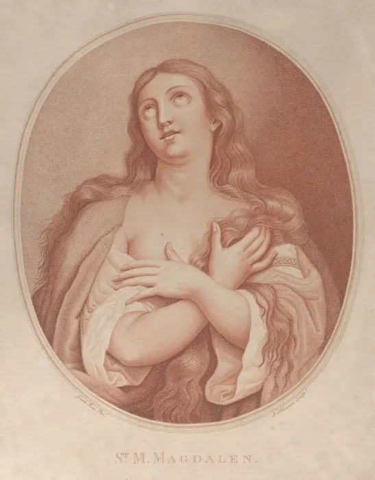 Framed Print : Saint Mary Magdalen, January 15, 1779. Creator: Angelo Albanesi Framed Print : Saint Mary Magdalen, January 15, 1779. Creator: Angelo Albanesi
