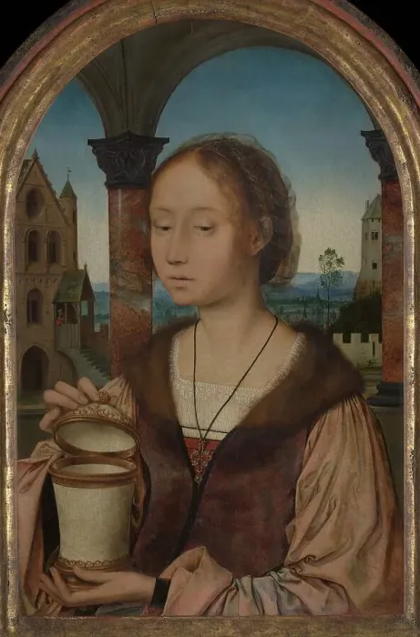 Framed Print : Saint Mary Magdalene, 1515-1523. Creator: Massys, Quentin (1466-1530)