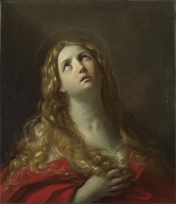 Framed Print : Saint Mary Magdalene, c. 1635. Creator: Reni, Guido (1575-1642) Framed Print : Saint Mary Magdalene, c. 1635. Creator: Reni, Guido (1575-1642)